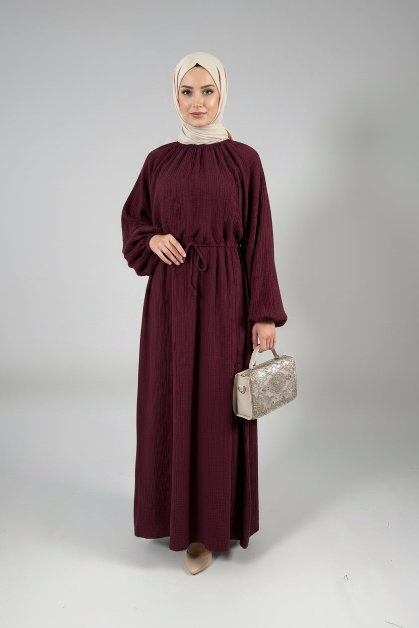 Baumwoll Abaya Sofya
