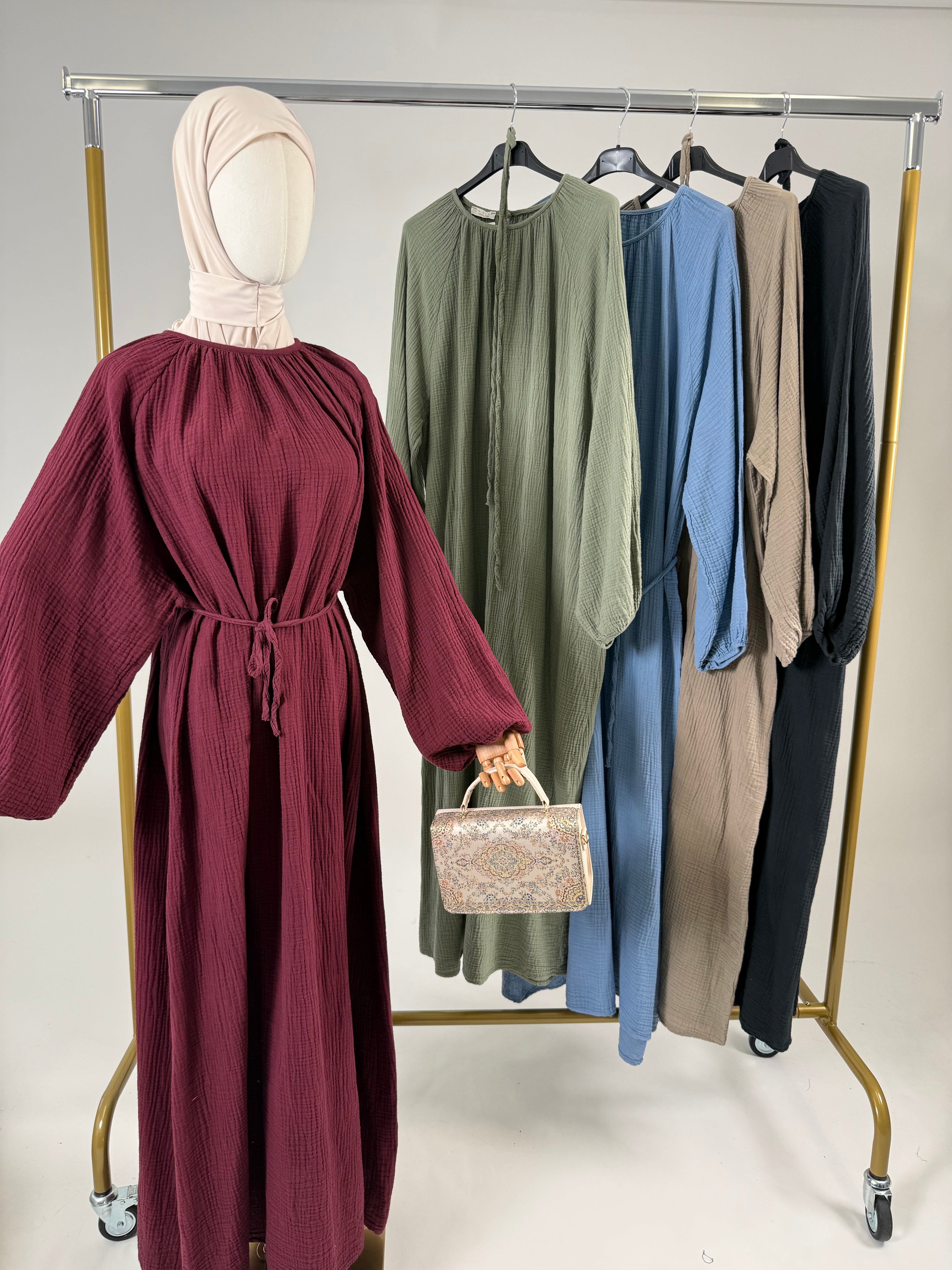 Baumwoll Abaya Sofya