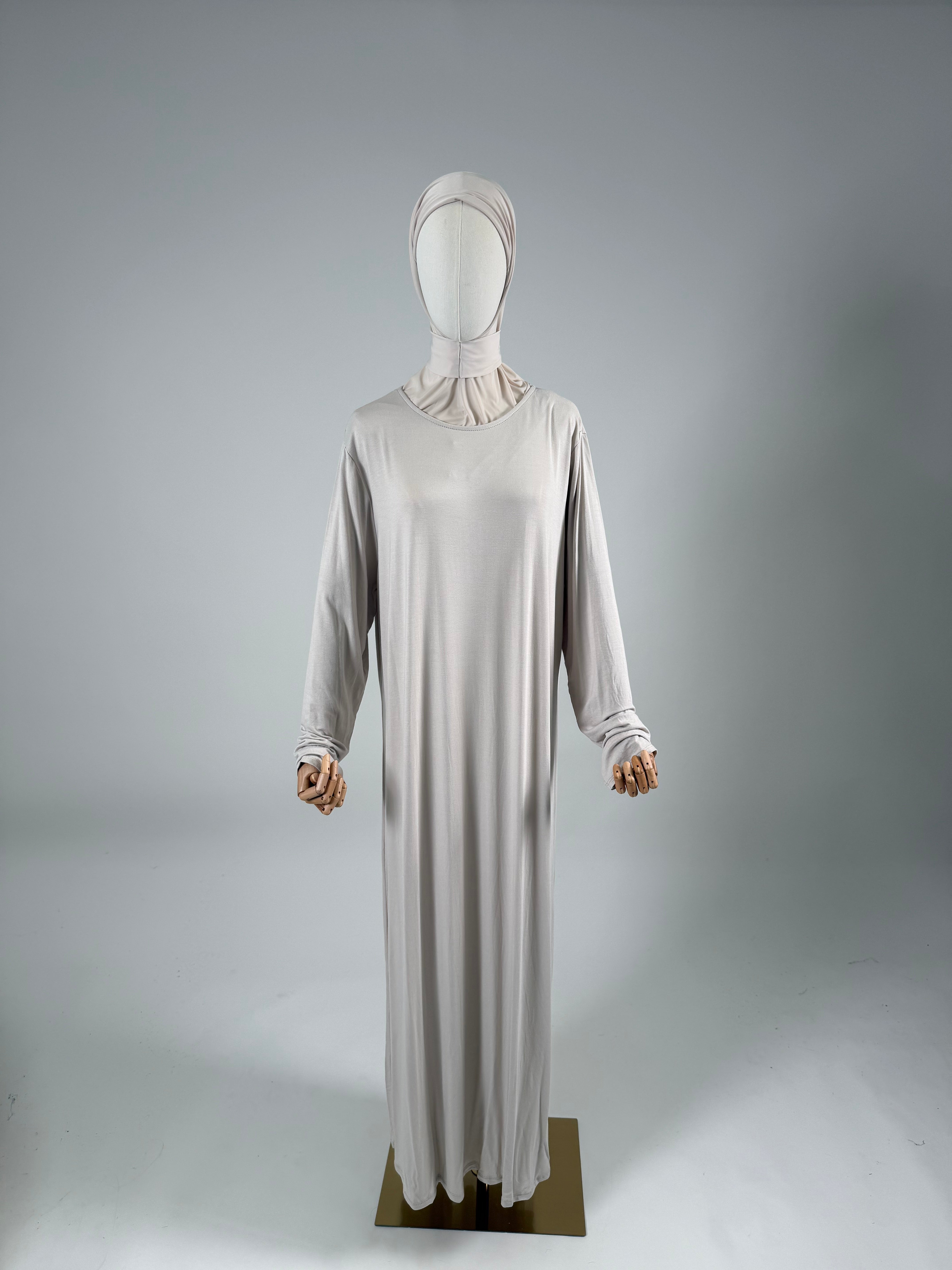 Langarm Unterkleid aus Viskose