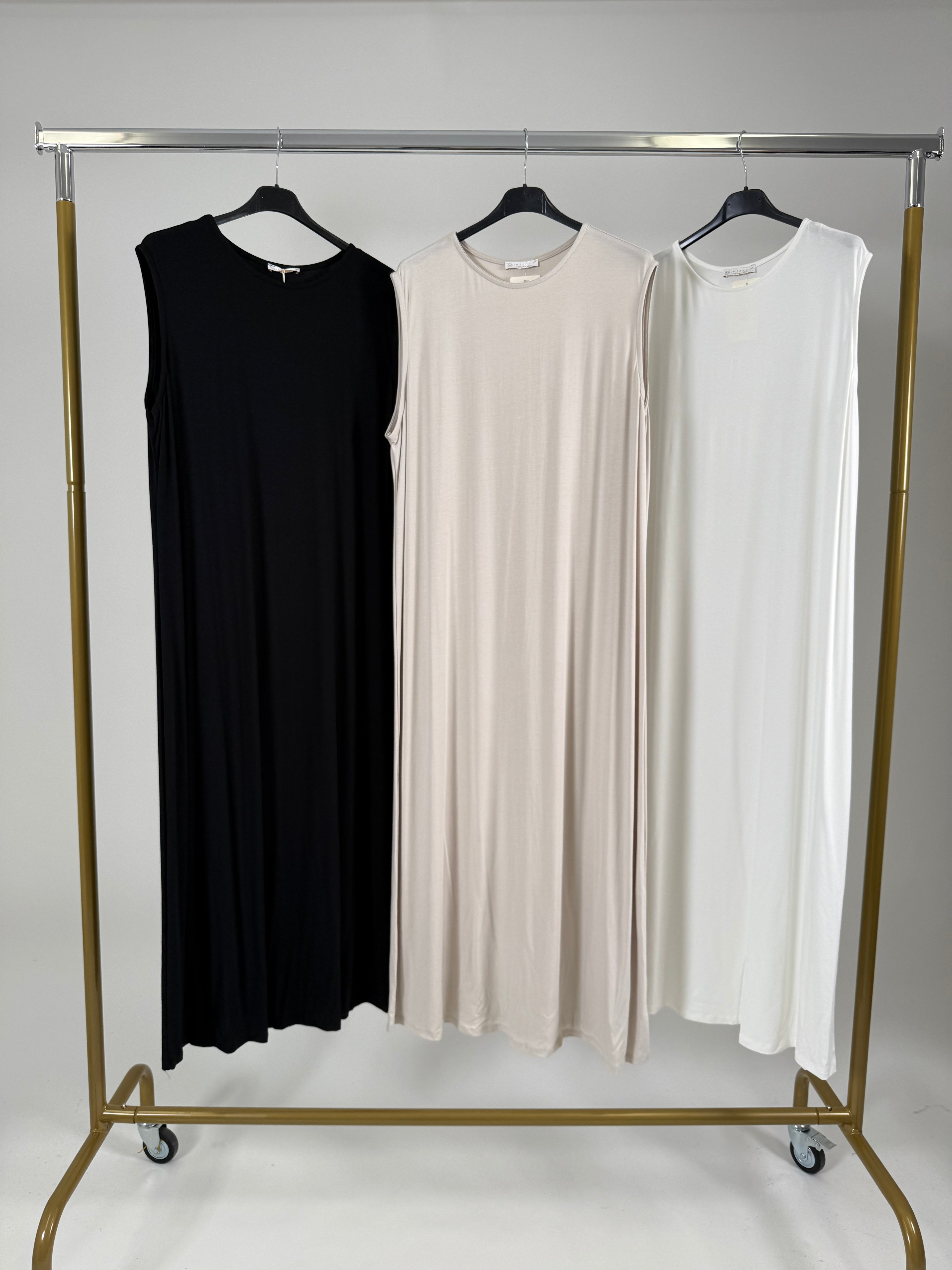 Kurzarm Unterkleid aus Viskose